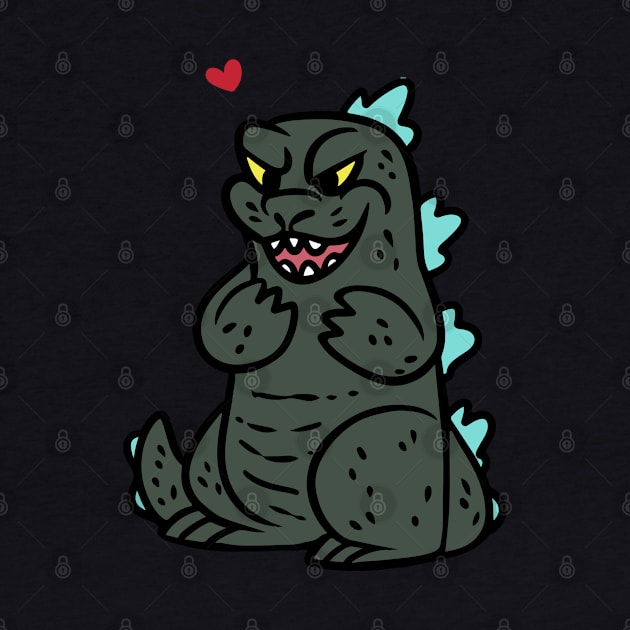 Heart Gojira by therealfirestarter